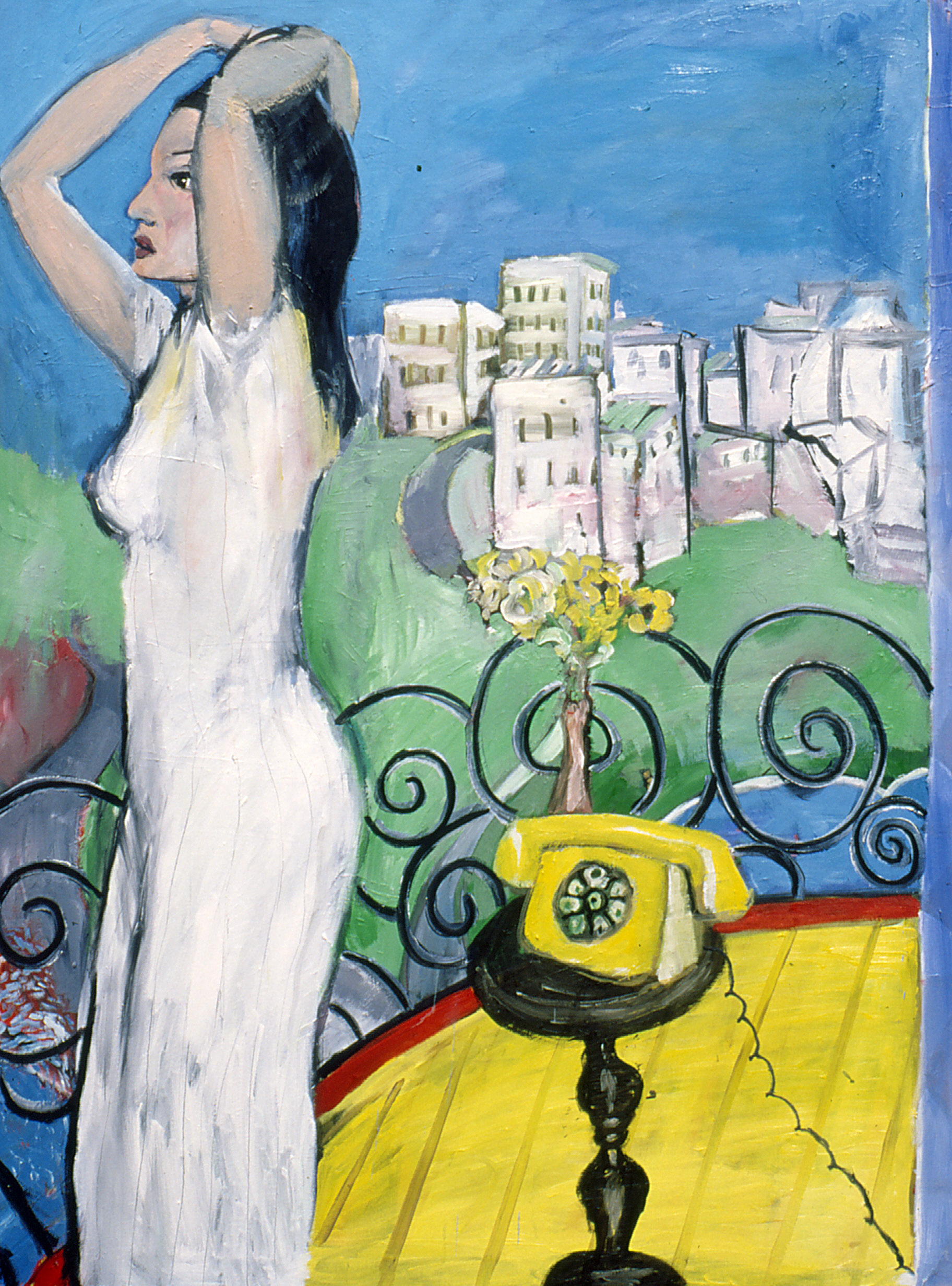 Woman on the Balcony